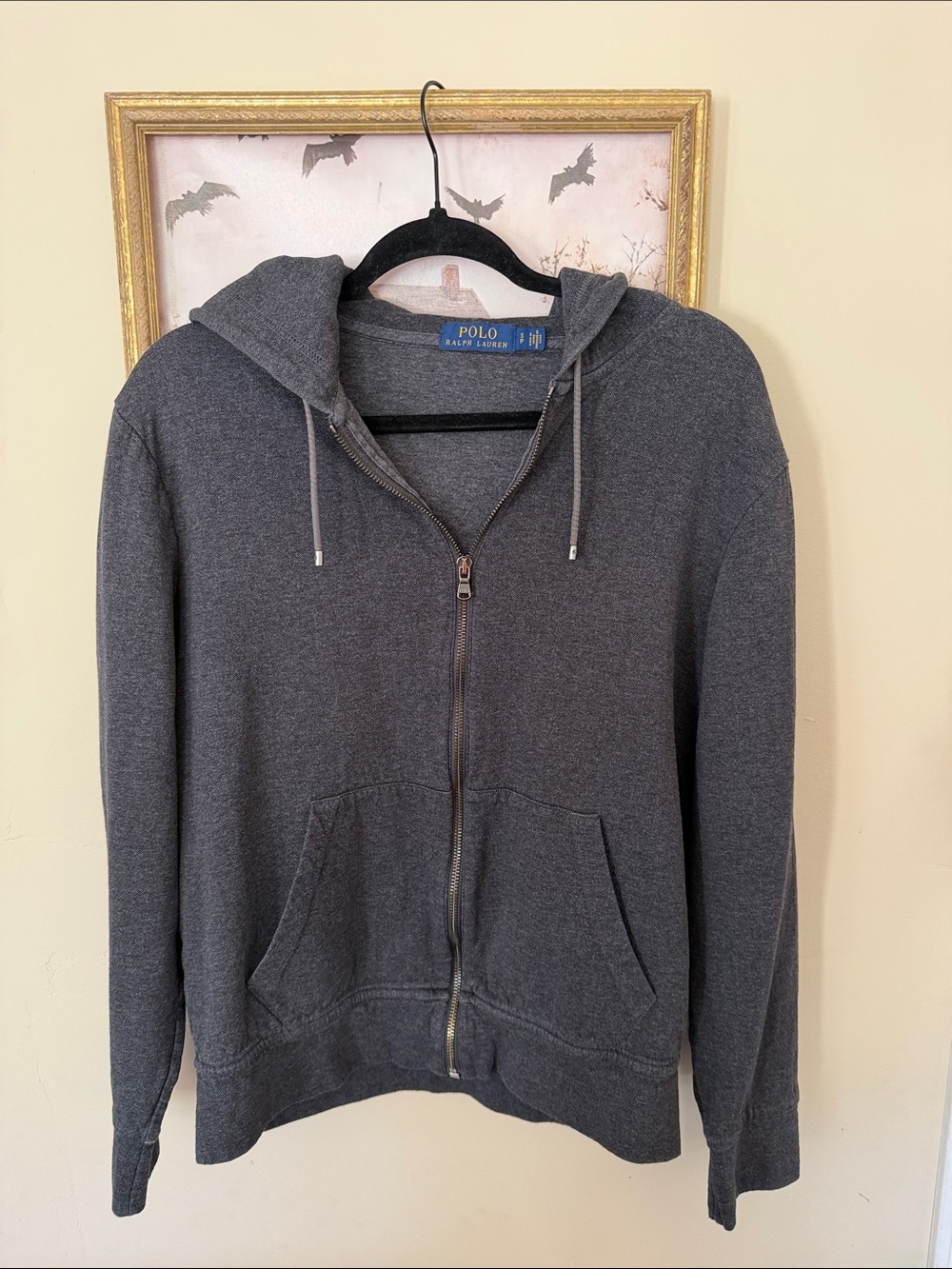 Polo by Ralph Lauren Dark Charcoal Zip Hoodie